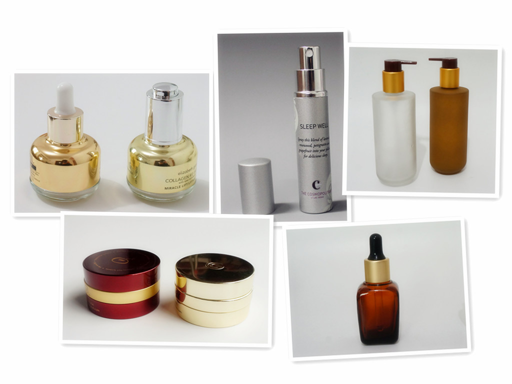 aluminum cosmetic containers and lids closures Rayuen Packaging